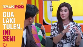 RAVELIO DRAG QUEEN GUE NORMAL DAN INI CUMA PEKERJAAN  TALKPOD [upl. by Martinez187]