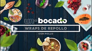 🌮WRAPS de REPOLLO con POLLO [upl. by Ajssatan]