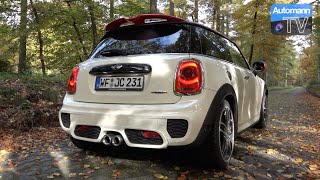 2016 MINI JCW Pro Exhaust  Autumn DRIVE 60FPS [upl. by Aitetel]