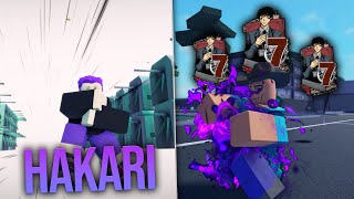 Using HAKARI In Different Roblox Anime Game [upl. by Ahcilef]