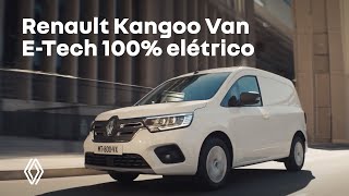 Renault Kangoo Van ETech 100 elétrico [upl. by Attelrahs]