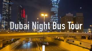 Dubai At Night  Big Bus Night Tour Dubai Attractions  Dubai  United Arab Emirates  Travel Blog [upl. by Eissolf]