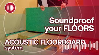 Acoustic Floor boards How to sound proof your floor using acoustic chipboard panels floor boards [upl. by Garnes]