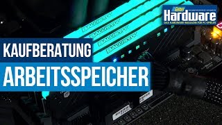 Arbeitsspeicher RAM  Kaufberatung 2019  Alles Wissenswerte [upl. by Balbur]