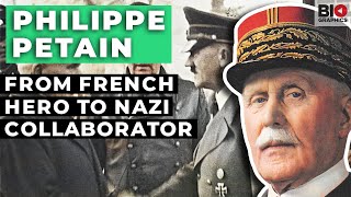 Philippe Petain From French Hero to Nazi Collaborator [upl. by Neuburger]