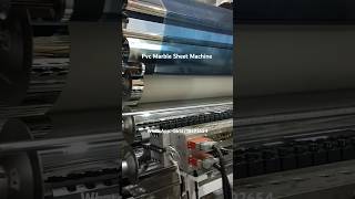 TEST PVC Marble Sheet Machine pvcmarblesheetmachine pvcwallpanelmachine uvboardmachine [upl. by Jezebel]