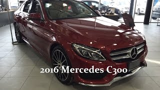 90 Second Car Reviews 2016 Mercedes C300 [upl. by Neelahtak]