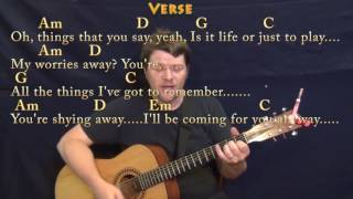 Take on Me aha Strum Guitar Cover Lesson in G with ChordsLyrics [upl. by Matheson]