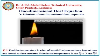 34 Onedimensional Heat Equation [upl. by Ynos727]