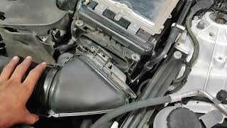 mercedes c300 2022 oil filter location automobile mercedesc300youtube [upl. by Fredrika933]