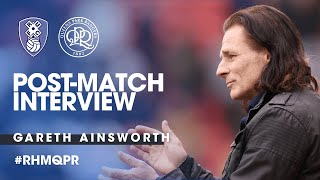 🎙quotStay With USquot  Post Match Interview  QPR vs Rotherham [upl. by Tenahs]