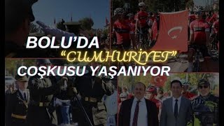 BOLU’DA CUMHURİYET BAYRAMI COŞKUSU YAŞANMAYA BAŞLADI 28102024 [upl. by Eimarej956]