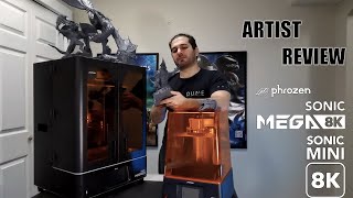 Phrozen Sonic Mega 8k and Mini 8k Artist Review [upl. by Nyrhtac837]