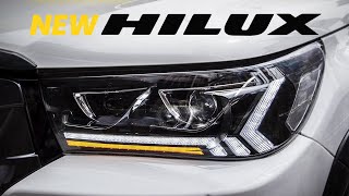 FAROS FULL LED PARA LA NUEVA TOYOTA HILUX  DISEÑO UNICO 🔥 [upl. by Yrot]