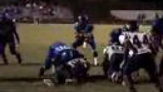 Lindale Eagles Football vs Paris 2007 [upl. by Esilrahc]