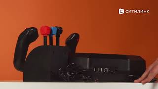 Обзор проводного штурвала Logitech G Saitek Pro Flight Yoke System  Ситилинк [upl. by Kcered]