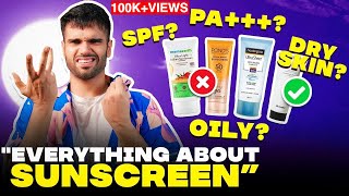 I Tried Every Sunscreen For Indian Skin  Mens Skincare Routine  BeYourBest Grooming by San Kalra [upl. by Houser]