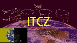 Inter Tropical Convergence Zone ITCZ  Full Explanation [upl. by Levitt]