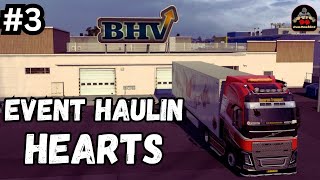 EURO TRUCK SIMULATOR 2  Haulin Hearts Online Event [upl. by Eerehs]