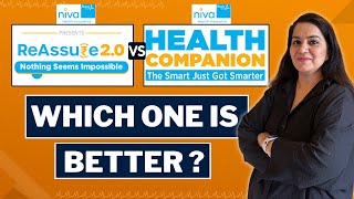 NIVA BUPA ReAssure 20 VS Health Companion 2022  Health Insurance COMPARISON  Gurleen Kaur Tikku [upl. by Eelanej343]