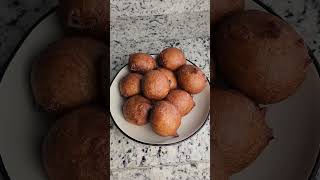 Golden Ghanaian Bofrot A Sweet Fluffy Delightghanafood homesweetfood shortreelsdeliciousfood [upl. by Camel]