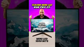 Xiaomi G PRO 27i 😲 QHD 27quot 1000 NITS Mini Led 180Hz 1ms 🚀 xiaomi monitorgaming miniled [upl. by Quince]