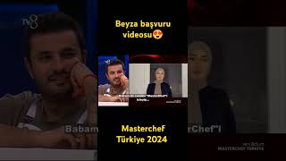 Masterchef Beyzanın Yarışmaya Başvuru Videosu🙃 mastercheftürkiye beyzahuri beyzaonur [upl. by Gilles]