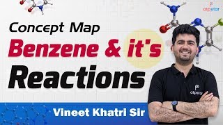 Concept Map  Benzene amp its reactions  JEE organic Chemistry  Vineet Khatri sir NEET [upl. by Everson]