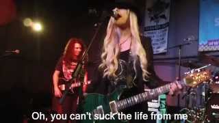 Orianthi New Song amp Rainbow in the Dark Ronnie James Dio amp Vivian Campbell cover live with lyrics [upl. by Poliard964]