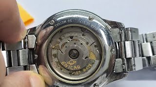 Enicar watch Cal2836 movement battle damage level repair restoration amp maintenance [upl. by Odanref]