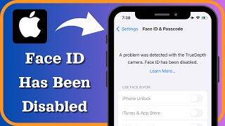 Fixed✅ A Problem Was Detected With The TrueDepth Camera Face ID Has Been Disabled  iPhone iOS 17 [upl. by Ellehsem736]