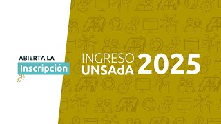 UNSAdA Ingreso 2025 [upl. by Scheers297]