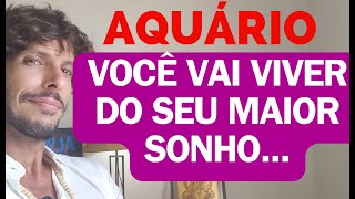 ♒️AQUÁRIO VOCÊ VAI VIVER SO SEU MAIOR SONHO TAROT TERAPÊUTICO Fernando Novais [upl. by Ttcos831]