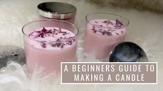 A Beginners Guide To Making A Candle [upl. by Milzie]