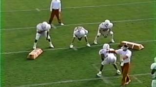 Texas Longhorns Linebacker Football Drills [upl. by Nwahsar]