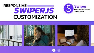 Customize swiper js slider   Bootstrap5 Swiper JS [upl. by Annaitsirhc132]