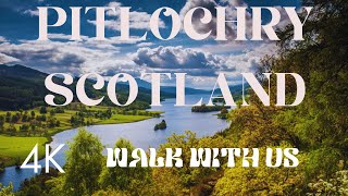 Pitlochry Walking Tour Scotland [upl. by Eidnak]