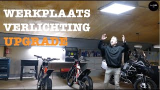 Zelf Je Elektra Aanleggen  Led verlichting in de werkplaats [upl. by Keane]