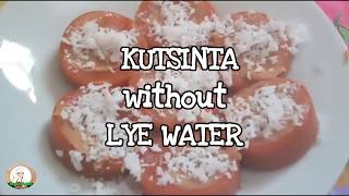 KUTSINTA without LYE WATER IN A RICE COOKER [upl. by Boswall]