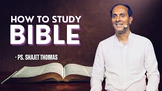 How to Study Bible pastorshajetthomas rbim [upl. by Faludi339]