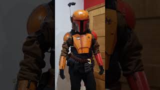 Day 100 of Making Steel Mandalorian Armour  Making the Straps mandalorian starwars diy [upl. by Cort334]