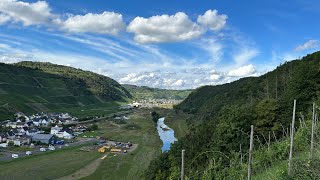 020923 Blick von oben auf Rech und Dernau Update Ahr Flutkatastrophe [upl. by Meisel]