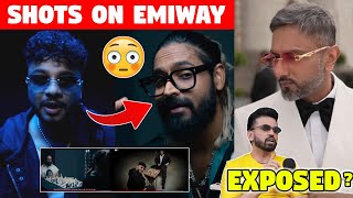 RAFTAAR SHOTS ON EMIWAY 😳  RAFTAAR TALKING ABOUT THIS STORY OF HONEY SINGH  BROWN RANG  BADSHAH [upl. by Anoed]