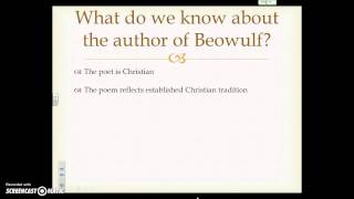 Beowulf An Epic Poem [upl. by Cappello662]