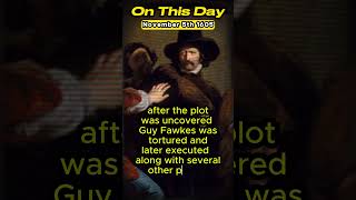 The GUNPOWDER Plot On This Day November 5th facts history interestingfacts historicalfacts [upl. by Sherie752]