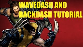 UMVC3 How To Wavedash And Backdash TIPSTUTORIAL [upl. by Nnyled459]