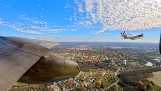 4K B25 Waist Gunner View  Formation Flying amp Low Passes  TriState Warbird Museum [upl. by Bayless947]