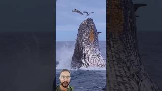 blueshark birds whale ocean whalefish nature whaleshark wildlife whaler shortvideo [upl. by Elsie]