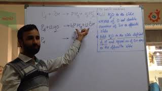 Balancing of disproportionation  REDOX reaction  redox reaction  class 11 [upl. by Aitram]