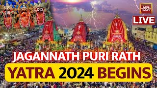 Puri Jagannath Rath Yatra LIVE  Rath Yatra 2024 LIVE Jagannath Rath Yatra Begin  India Today LIVE [upl. by Eiramrefinnej]